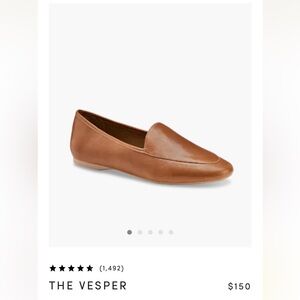 Size 7.5 Birdies Vesper Hazelnut Leather